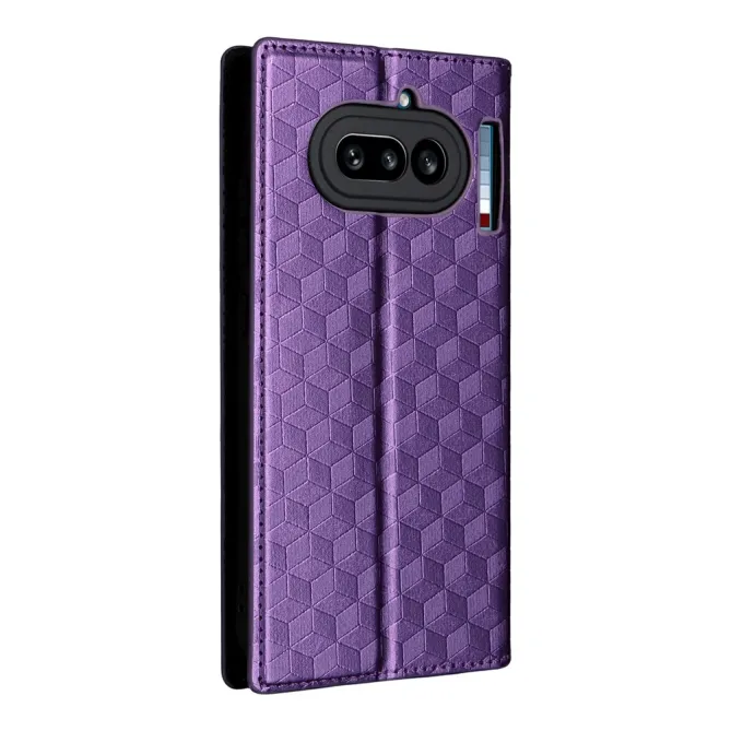 Flip Cover Nothing Phone (4a) Simili Cuir Géométrique