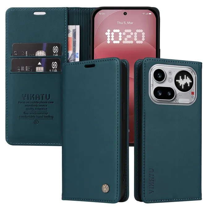 Étui Nothing Phone (4a) Pro Simili Cuir Premium Magnétique