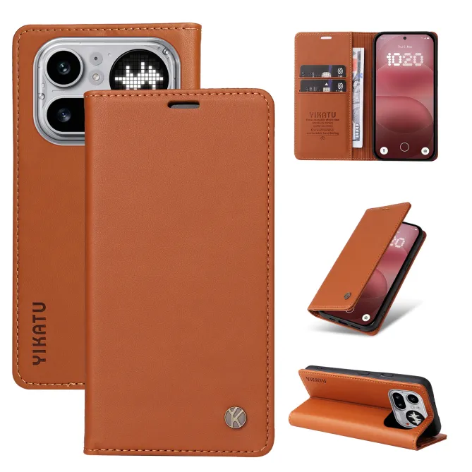 Étui Nothing Phone (4a) Pro Simili Cuir Premium Magnétique