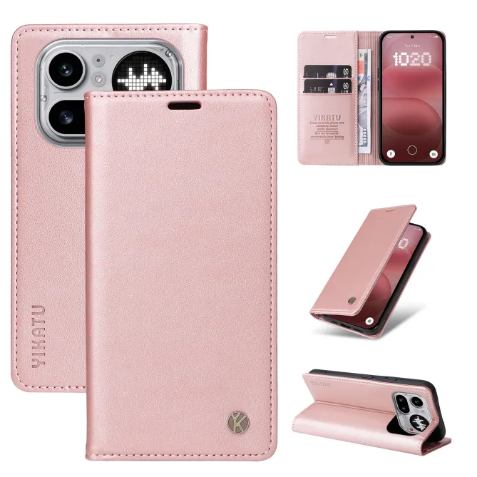 Étui Nothing Phone (4a) Pro Simili Cuir Premium Magnétique