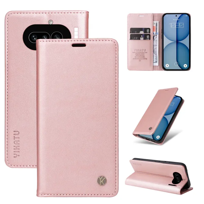 Étui Nothing Phone (4a) Simili Cuir Premium Magnétique