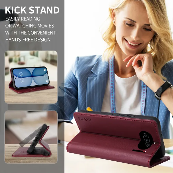 Étui Nothing Phone (4a) Simili Cuir Premium Magnétique