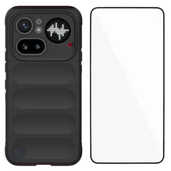 Coque Nothing Phone (4a) Pro Grip Anti-Dérapante avec Verre Trempé