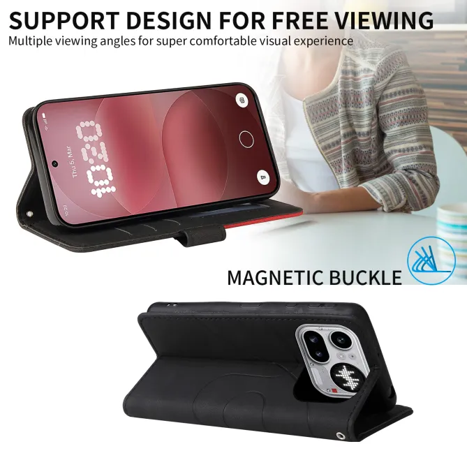 Housse Nothing Phone (4a) Pro Simili Cuir Artistique