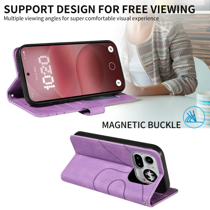 Housse Nothing Phone (4a) Pro Simili Cuir Artistique