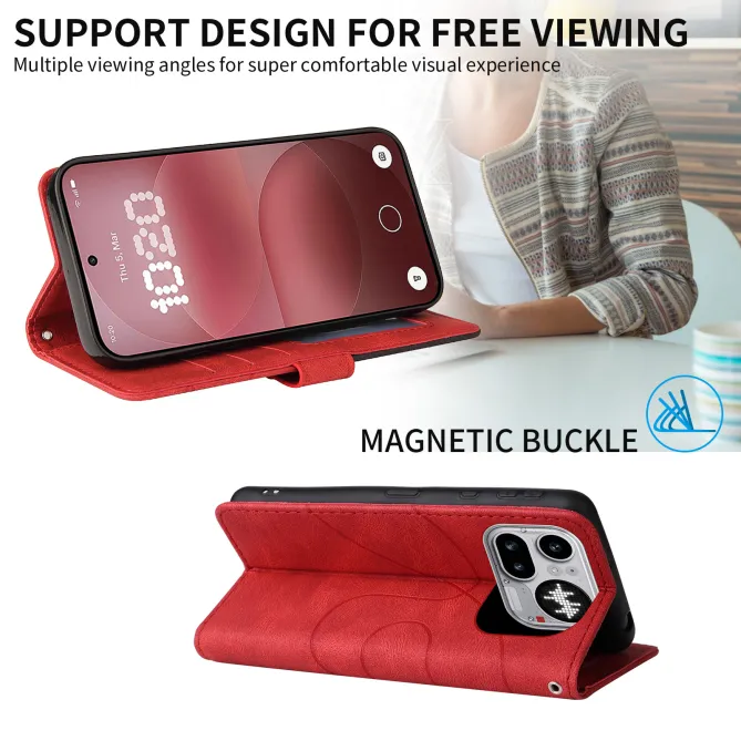 Housse Nothing Phone (4a) Pro Simili Cuir Artistique