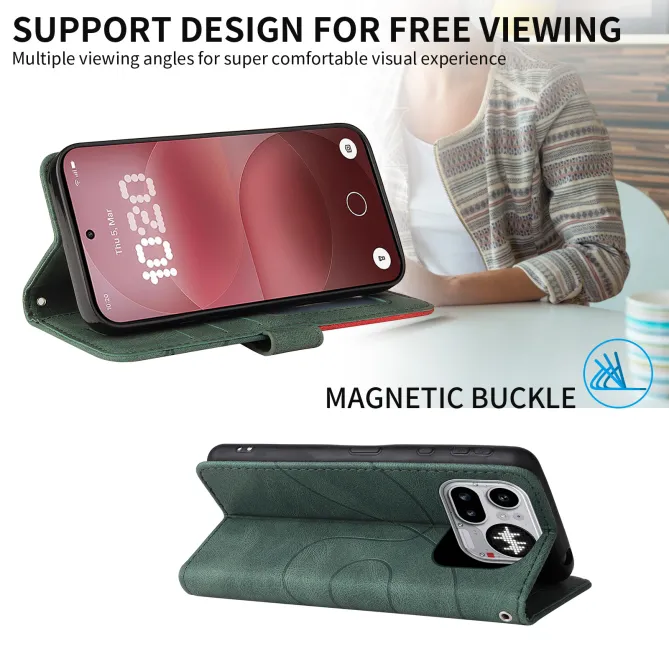 Housse Nothing Phone (4a) Pro Simili Cuir Artistique