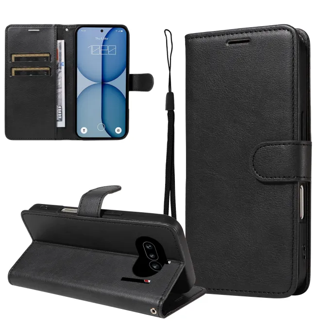 Housse Nothing Phone (4a) Simili Cuir Sylvette à Lanière