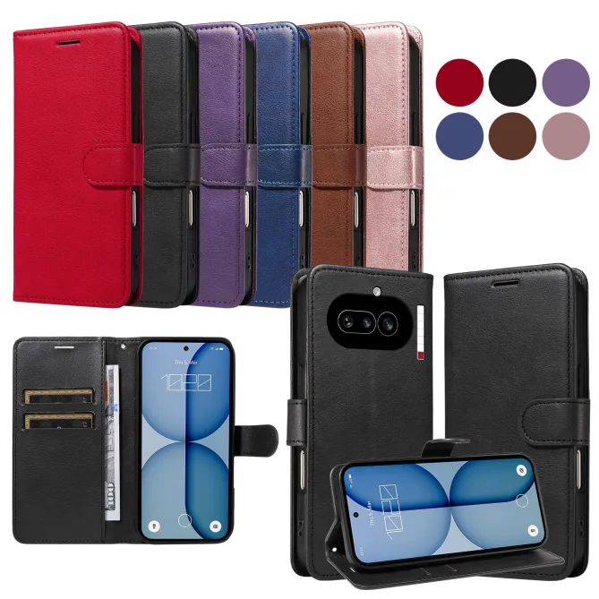 Housse Nothing Phone (4a) Simili Cuir Sylvette à Lanière