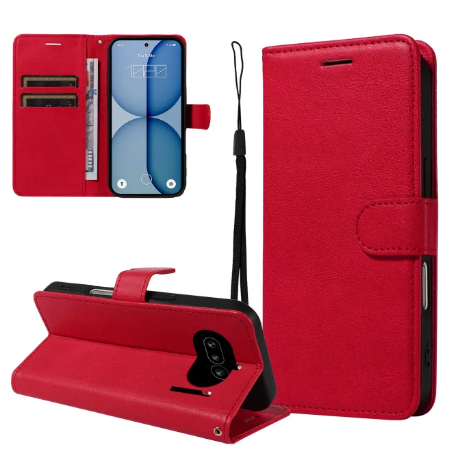 Housse Nothing Phone (4a) Simili Cuir Sylvette à Lanière