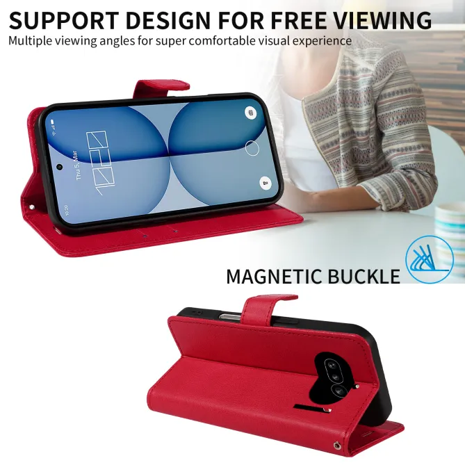 Housse Nothing Phone (4a) Simili Cuir Sylvette à Lanière