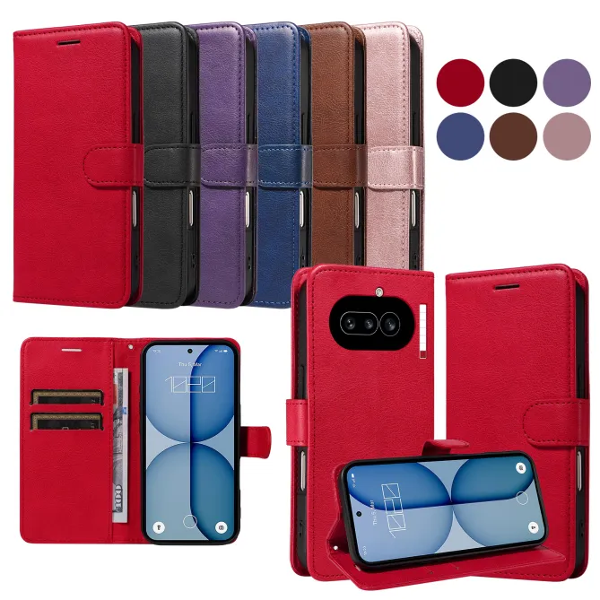 Housse Nothing Phone (4a) Simili Cuir Sylvette à Lanière