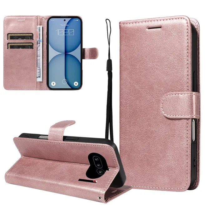 Housse Nothing Phone (4a) Simili Cuir Sylvette à Lanière