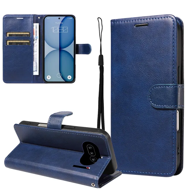 Housse Nothing Phone (4a) Simili Cuir Sylvette à Lanière