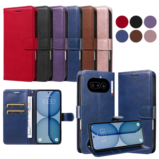 Housse Nothing Phone (4a) Simili Cuir Sylvette à Lanière