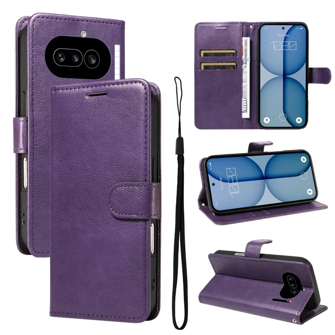 Housse Nothing Phone (4a) Simili Cuir Sylvette à Lanière