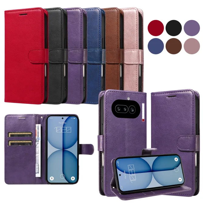 Housse Nothing Phone (4a) Simili Cuir Sylvette à Lanière