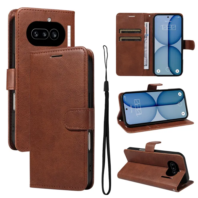 Housse Nothing Phone (4a) Simili Cuir Sylvette à Lanière