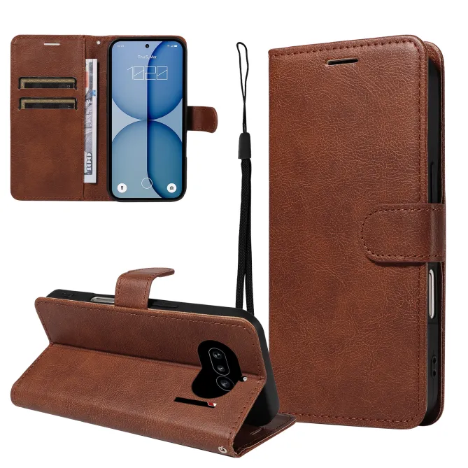 Housse Nothing Phone (4a) Simili Cuir Sylvette à Lanière