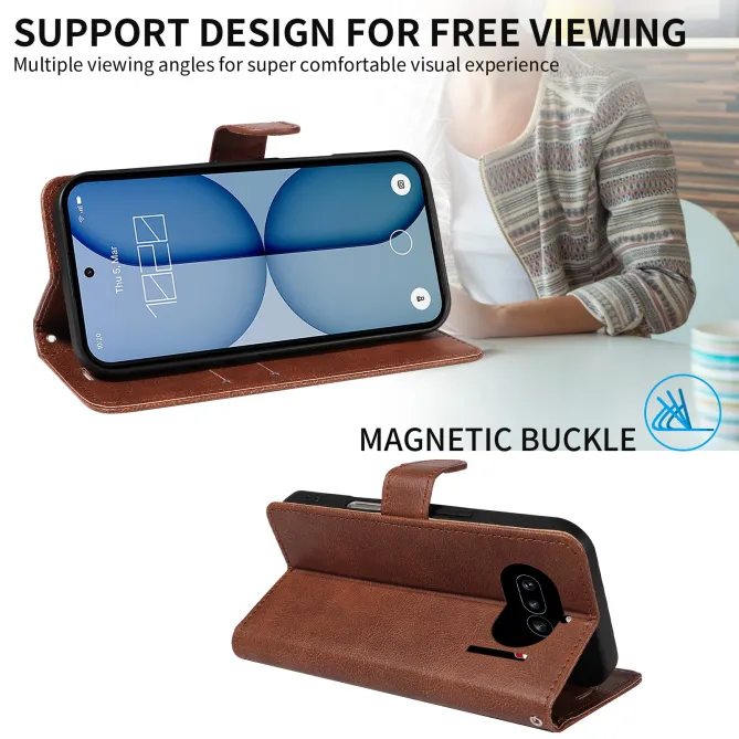 Housse Nothing Phone (4a) Simili Cuir Sylvette à Lanière