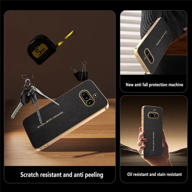 Coque Nothing Phone (4a) Simili Cuir VENDÔME