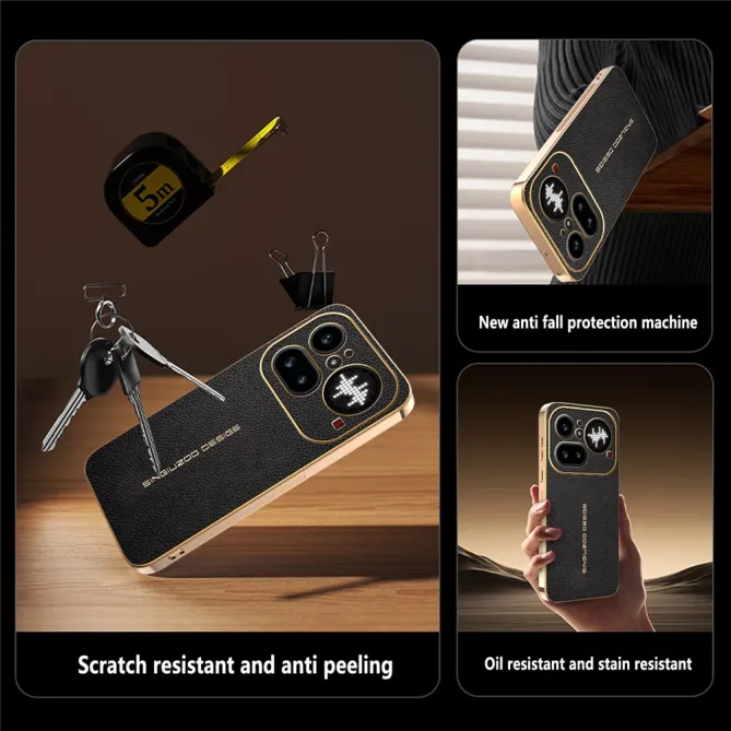 Coque Nothing Phone (4a) Pro Simili Cuir VENDÔME