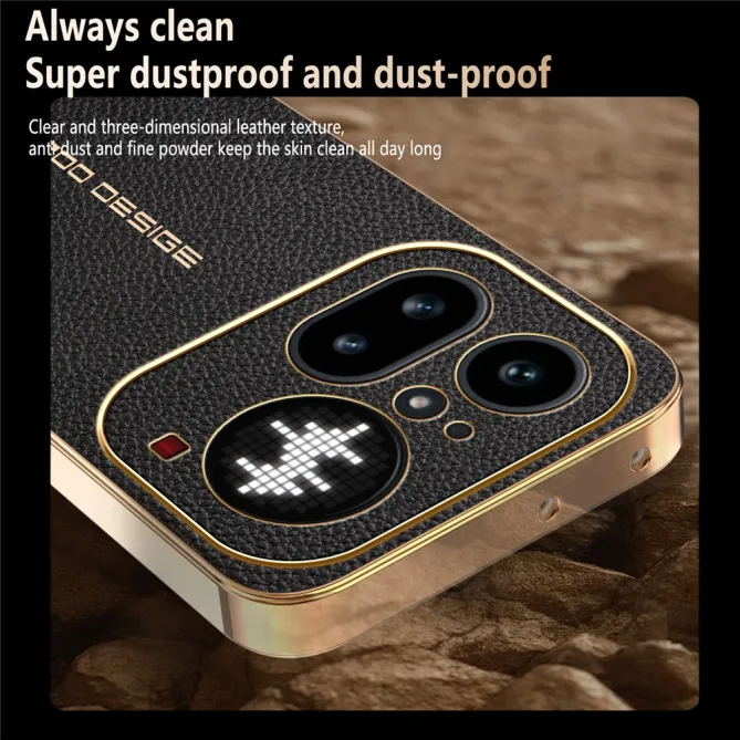 Coque Nothing Phone (4a) Pro Simili Cuir VENDÔME