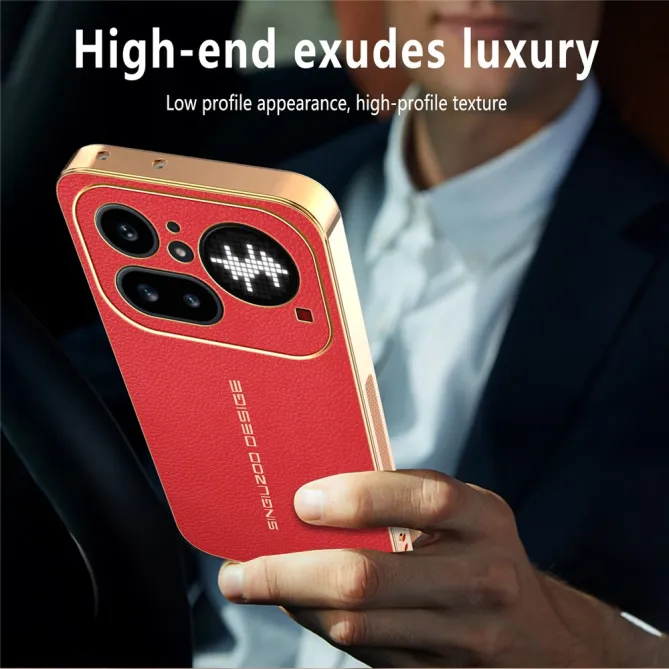 Coque Nothing Phone (4a) Pro Simili Cuir VENDÔME