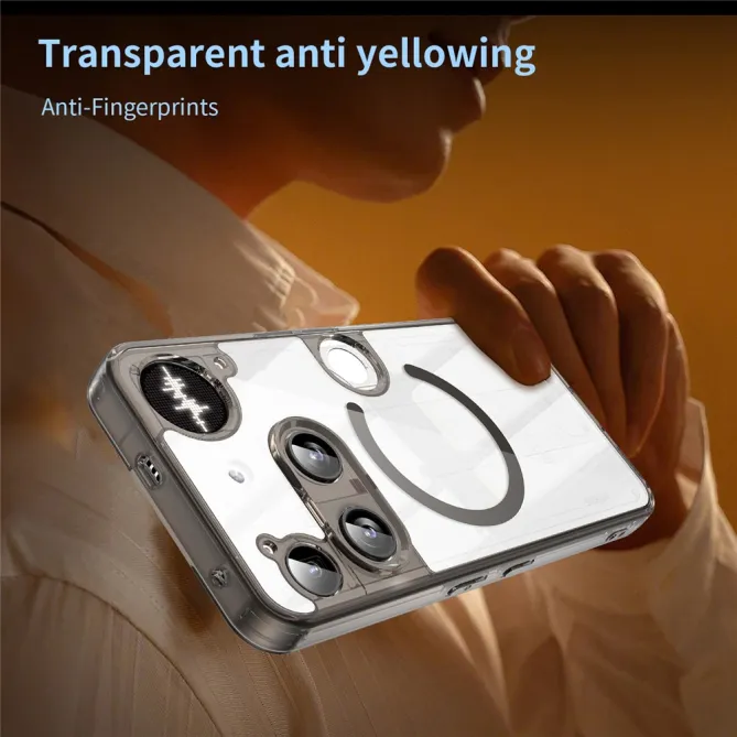 Coque Nothing Phone (3) Transparente Compatible MagSafe