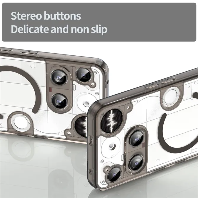 Coque Nothing Phone (3) Transparente Compatible MagSafe