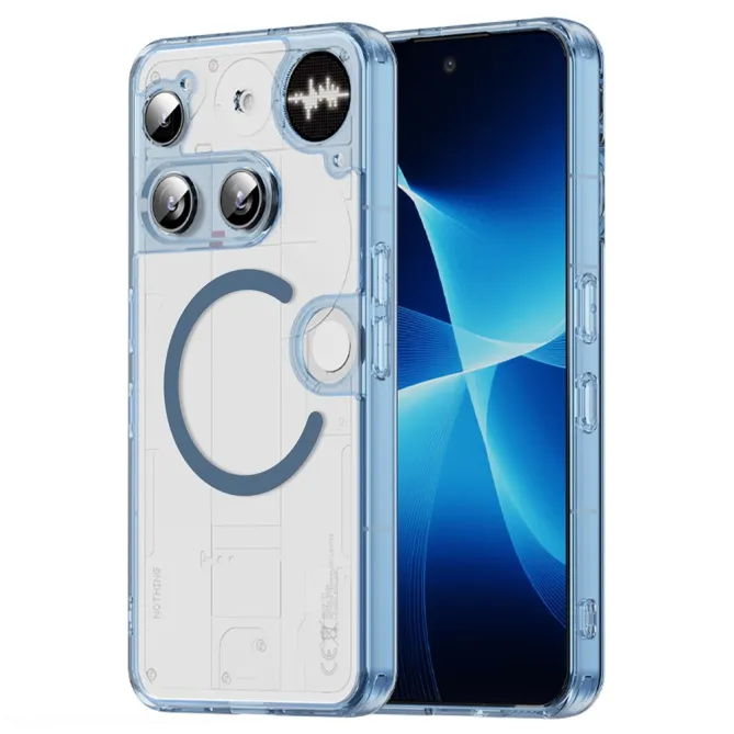 Coque Nothing Phone (3) Transparente Compatible MagSafe
