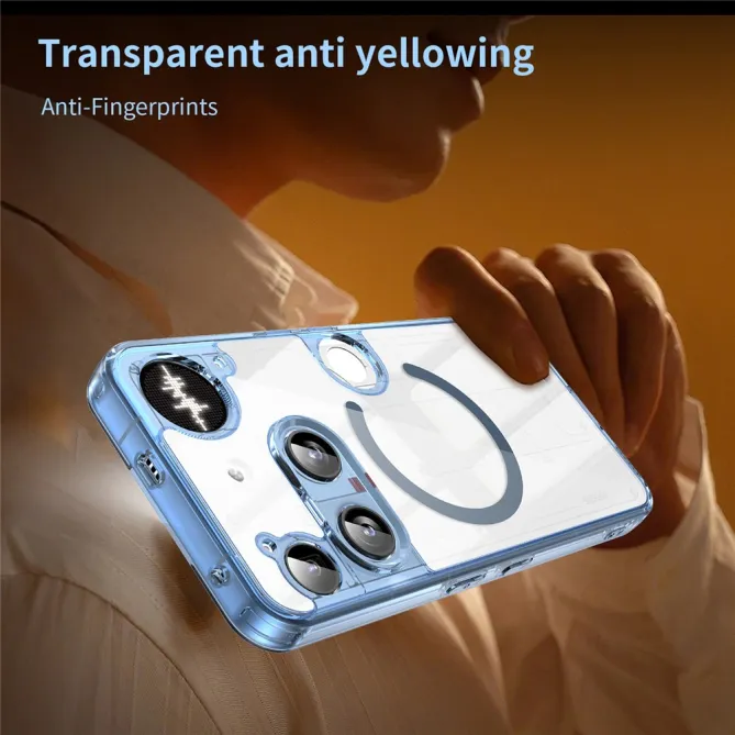 Coque Nothing Phone (3) Transparente Compatible MagSafe
