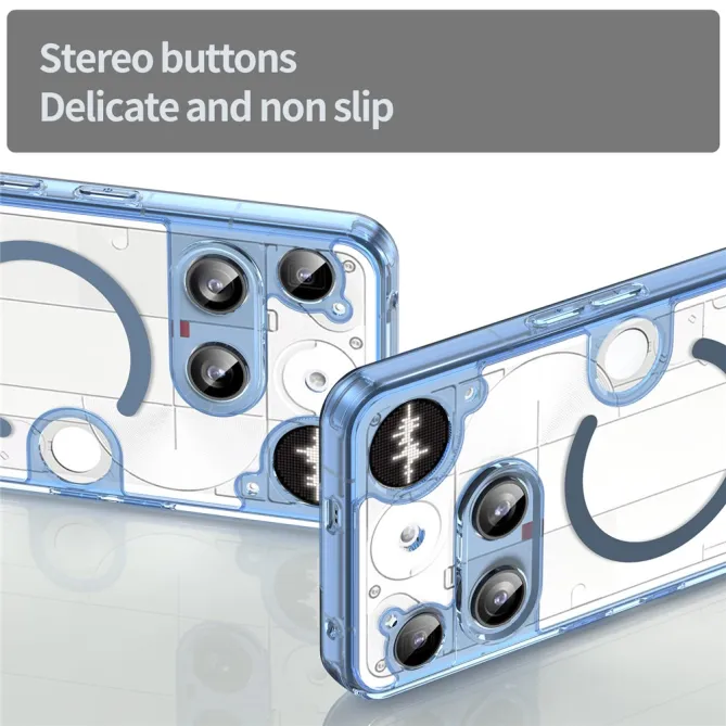 Coque Nothing Phone (3) Transparente Compatible MagSafe