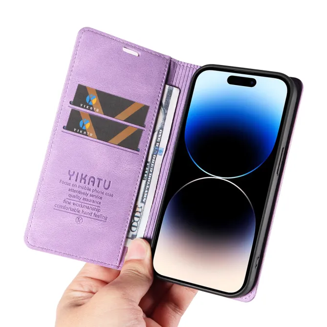 Étui Nothing Phone (4a) Pro YIKATU Simili Cuir Skin Touch