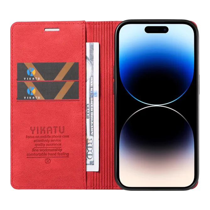 Étui Nothing Phone (4a) Pro YIKATU Simili Cuir Skin Touch