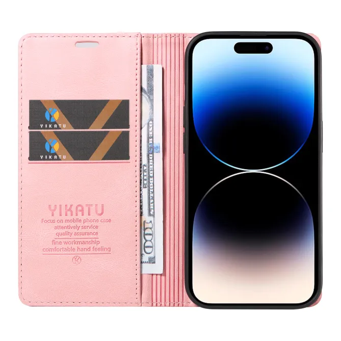 Étui Nothing Phone (4a) Pro YIKATU Simili Cuir Skin Touch