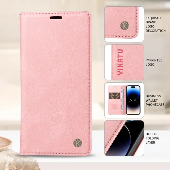 Étui Nothing Phone (4a) Pro YIKATU Simili Cuir Skin Touch