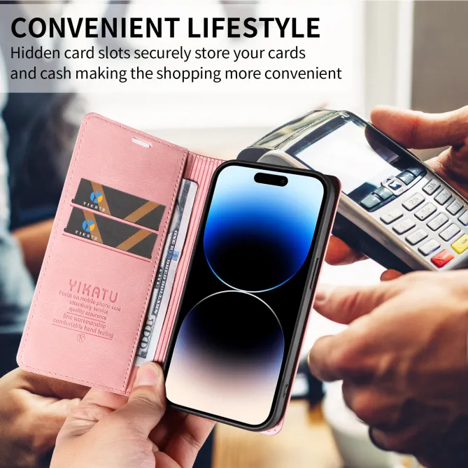 Étui Nothing Phone (4a) Pro YIKATU Simili Cuir Skin Touch