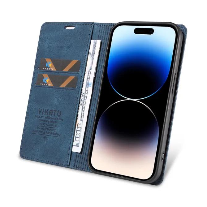 Étui Nothing Phone (4a) Pro YIKATU Simili Cuir Skin Touch