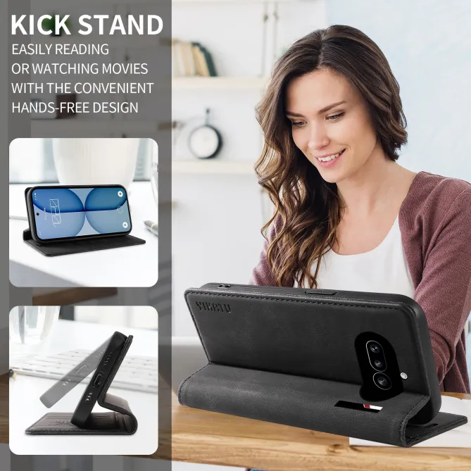 Étui Nothing Phone (4a) YIKATU Simili Cuir Skin Touch