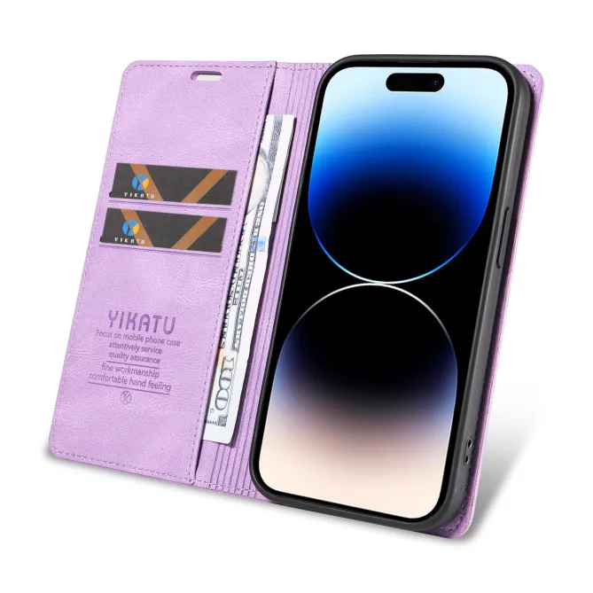 Étui Nothing Phone (4a) YIKATU Simili Cuir Skin Touch