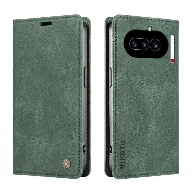 Étui Nothing Phone (4a) YIKATU Simili Cuir Skin Touch