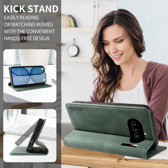 Étui Nothing Phone (4a) YIKATU Simili Cuir Skin Touch