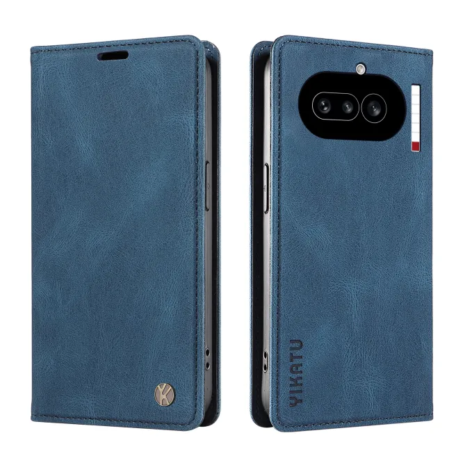 Étui Nothing Phone (4a) YIKATU Simili Cuir Skin Touch