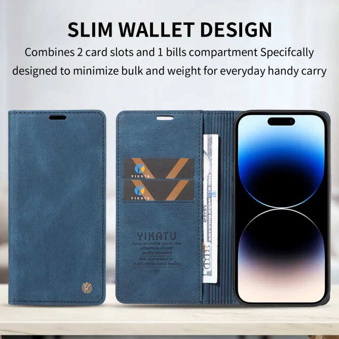 Étui Nothing Phone (4a) YIKATU Simili Cuir Skin Touch