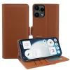 Housse Nothing Phone (3a) Lite Simili Cuir Skin-Touch avec Porte-Cartes