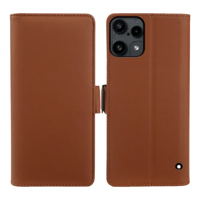 Housse Nothing Phone (3a) Lite Simili Cuir Skin-Touch avec Porte-Cartes