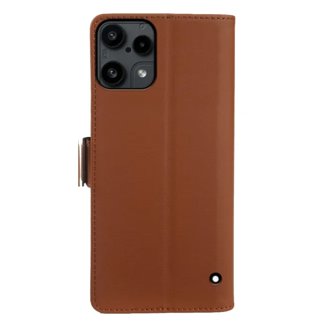 Housse Nothing Phone (3a) Lite Simili Cuir Skin-Touch avec Porte-Cartes