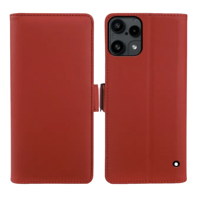 Housse Nothing Phone (3a) Lite Simili Cuir Skin-Touch avec Porte-Cartes