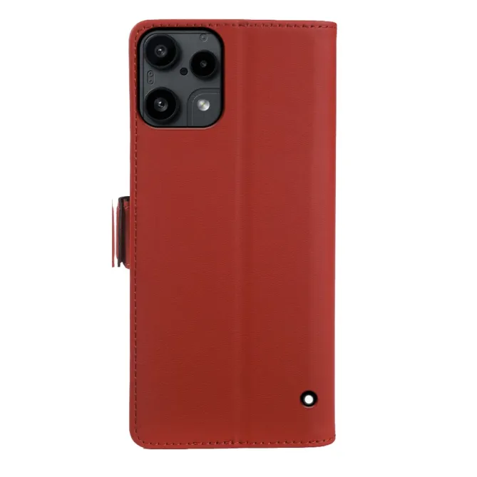 Housse Nothing Phone (3a) Lite Simili Cuir Skin-Touch avec Porte-Cartes